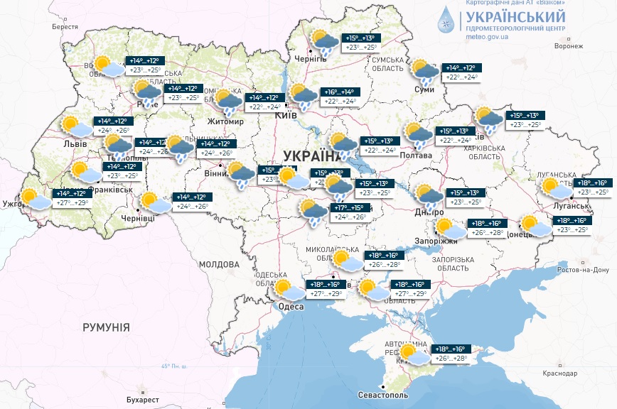 погода 10 липня